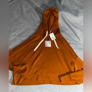 *Brand New*Large Mustard Yellow cropped sweatshirt